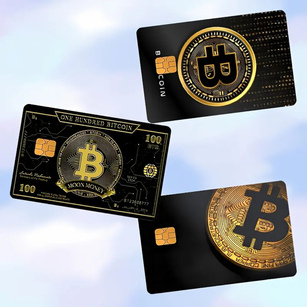 Kit 3 Adesivos de Cartão Bitcoin – Alta Qualidade, Sem Bolhas, Proteção p/  Chip | Shopee Brasil