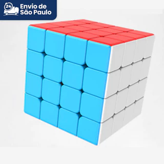 Cubo Mágico Profissional 4x4x4Original Speed Gold Edition