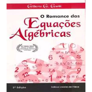 O romance das equações algébricas em Oferta na Shopee