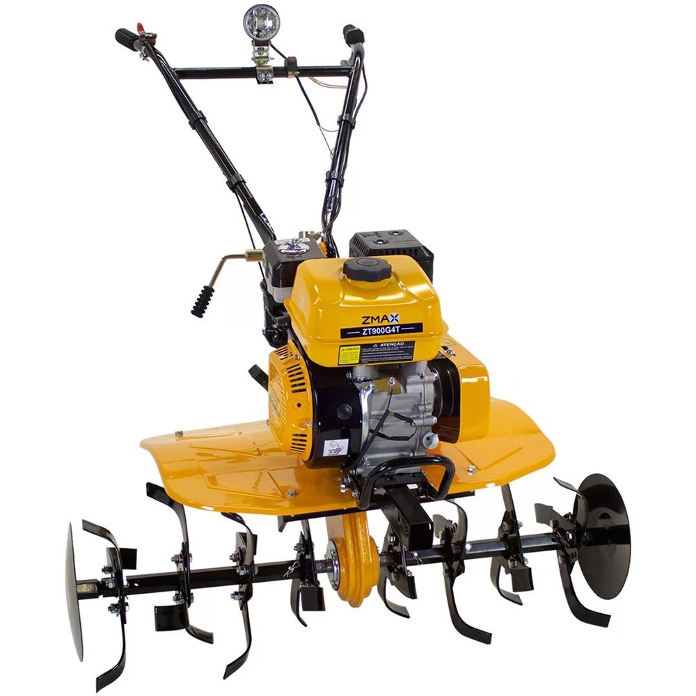 Motocultivador Gasolina 7cv Rodas Enxadas Tratorzinho ZT900G4T