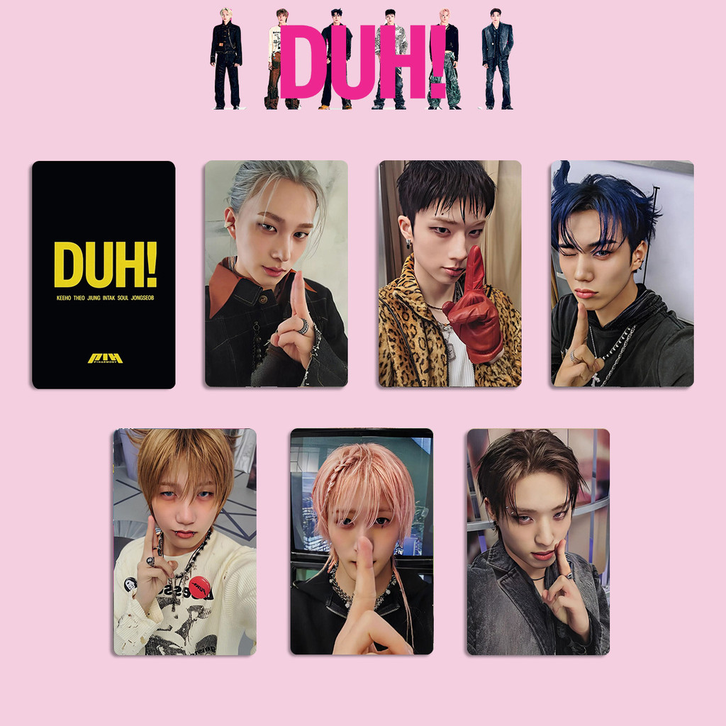 6pcs P1HARMONY DUH ! 8o Mini Álbum Photocards SW KTOWN4U MUSIC