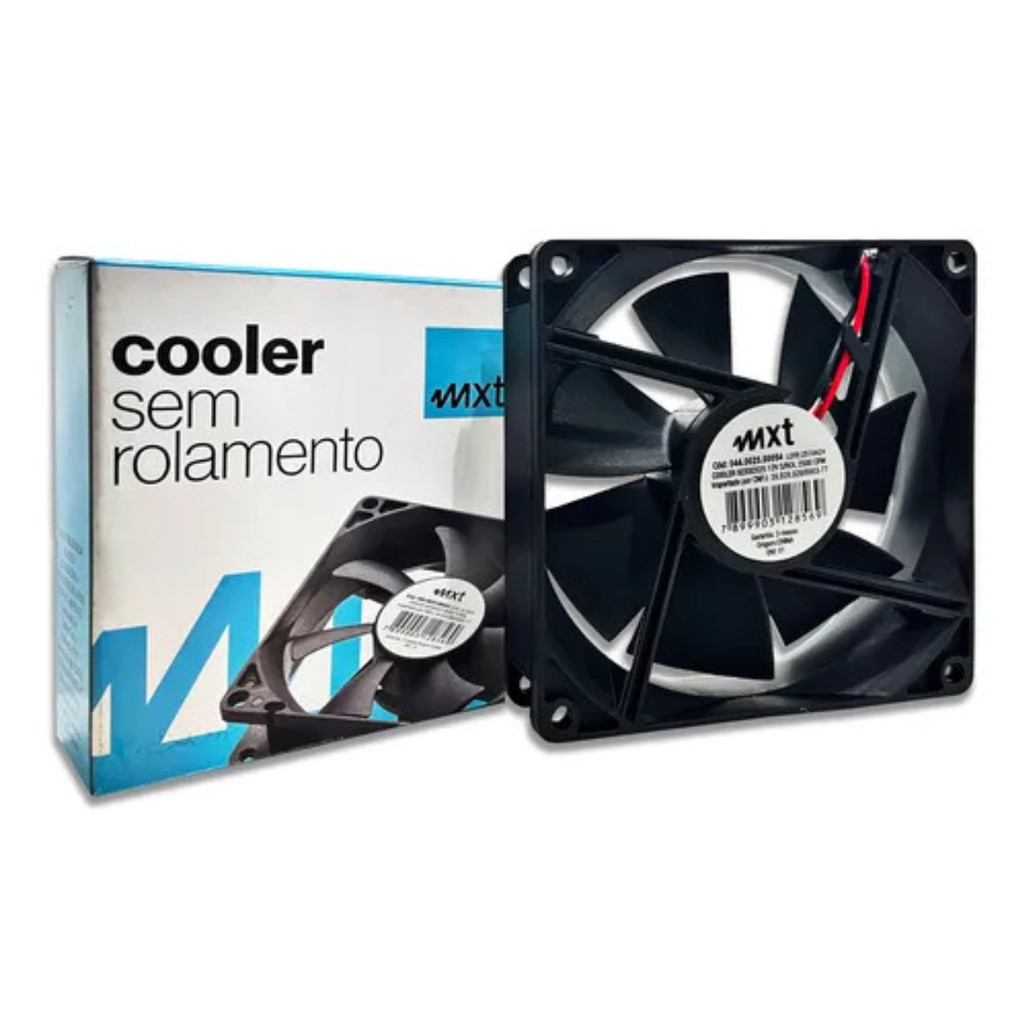Micro Cooler Ventilador MXT 92x92x25mm 12V Silencioso | Shopee Brasil