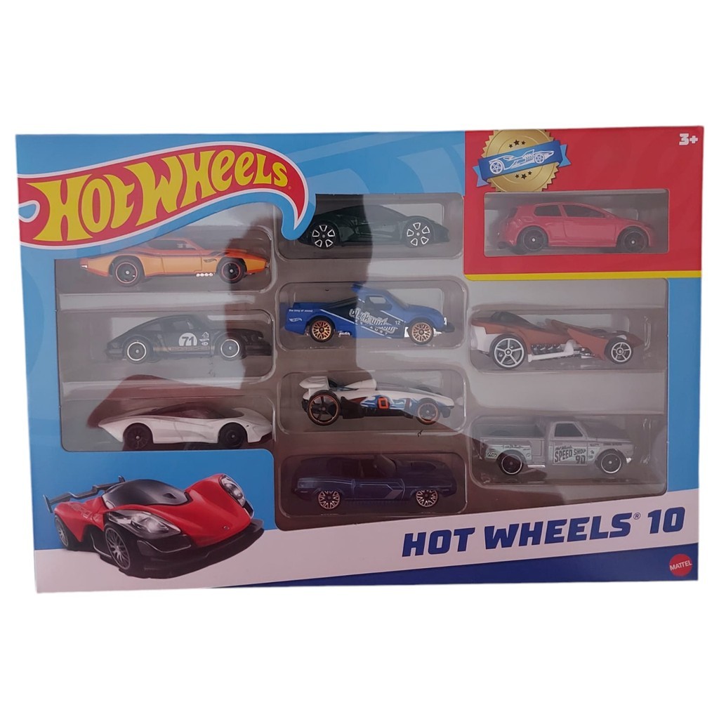 Hot Wheels Caixa Com 30 Carrinhos Sortidos Original Mattel