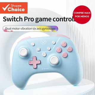 AOLION Nintendo Gamepad Pro Wireless Bluetooth Tubro Um Clique Combinado Conexão Multiplataforma