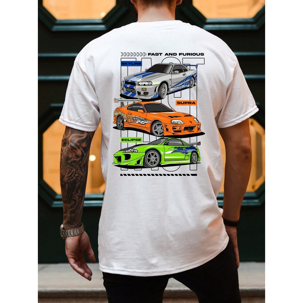 Camiseta Carro Skyline Brian Filme Velozes e Furiosos Unissex | Shopee ...