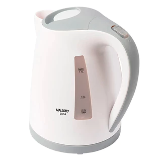 Chaleira Elétrica Mallory Luna 1200W 1,7 Litros Desligamento Automático 127V
