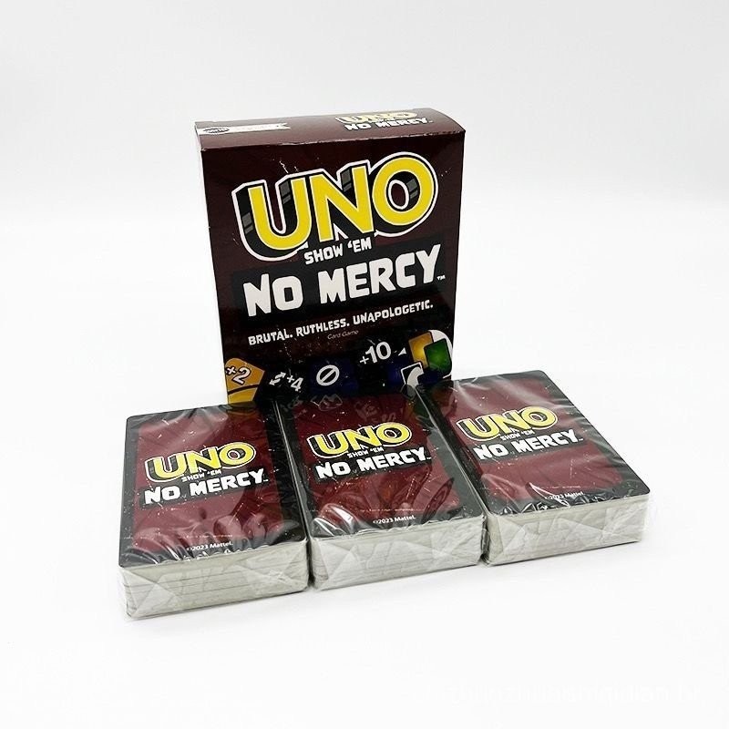Uno no mercy Matching Card Game, Multiplayer Family Party Board Game ...