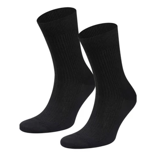 Kit 12 Pares Meias Cano Longo 75% de Algodão Preta Branca Masculina Feminina