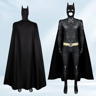 Super-heróis Liga da Justiça Batman Cosplay Bruce Wayne Macacão Cos Fantasia Macacão