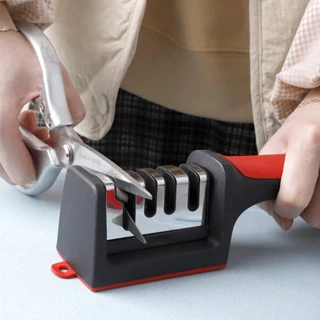 Amolador Afiador de facas 4 em 1 Facas e Tesouras em Oferta na Shopee