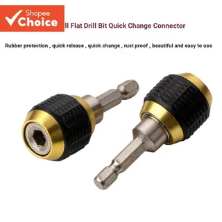 Cabeça Grande Hexágono de Troca Rápida 1/4 Auto-Travamento Haste de Conexão 60mm em Oferta na Shopee