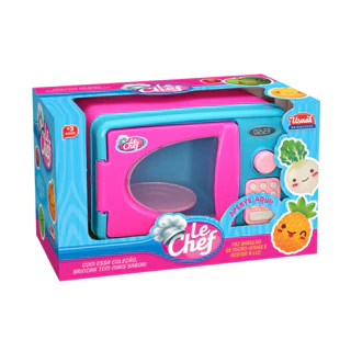 Microondas Infantil De Brinquedo Com Luz E Som Abre Forno em Oferta na Shopee