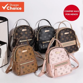 Mochila Floral Mochila Fashion Backpack Mochila Fashion Backpack Mochila Estudantil Fresca Mochila Estudantil pu Couro
