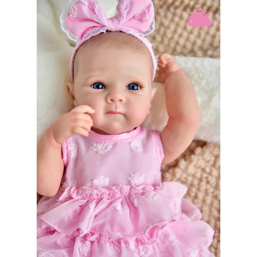 Bebê Boneca Reborn Realista Em Silicone Pode Dar Banho