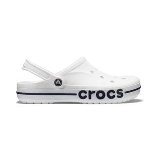 Sandália crocs bayaband clog white/navy em Oferta na Shopee
