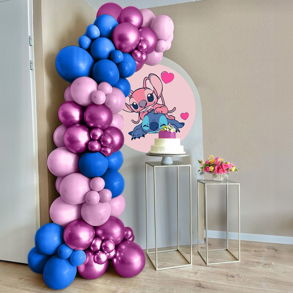 Kit 150 Balões Stitch Balão Arco Desconstruído Festa | Shopee Brasil