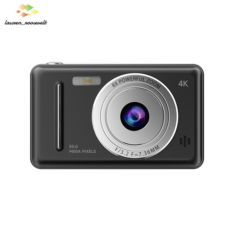 Câmera Digital 4K Portátil Retro De Nível De Entrada Dupla Flash