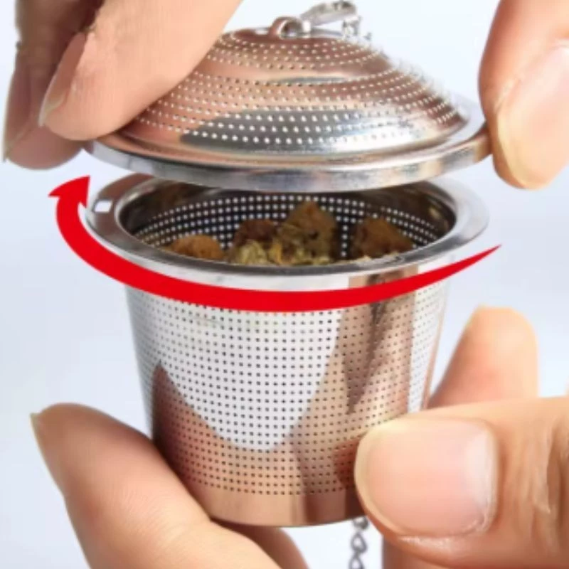 Infusor de chá em aço inox