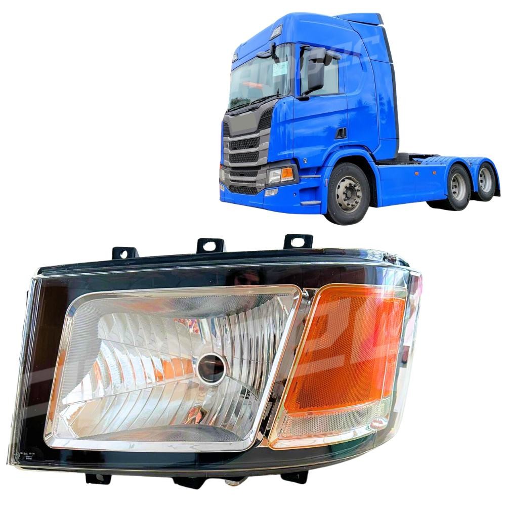 Farol Principal Para Scania NTG após 2019 Lado Esquerdo | Shopee Brasil
