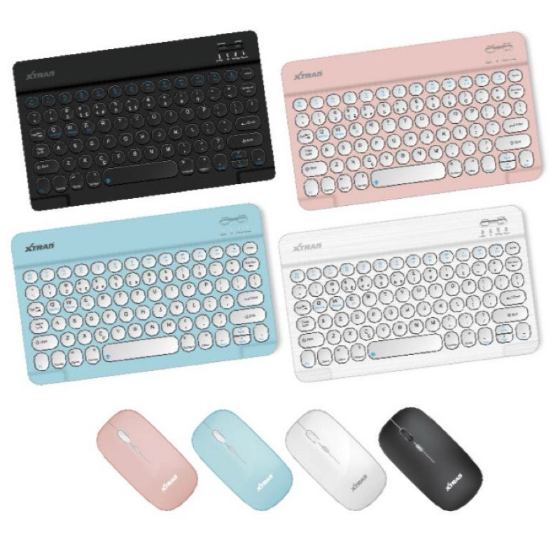 Teclado Sem Fio Ultrafino Recarregável Bluetooth E Kit De Suporte ...