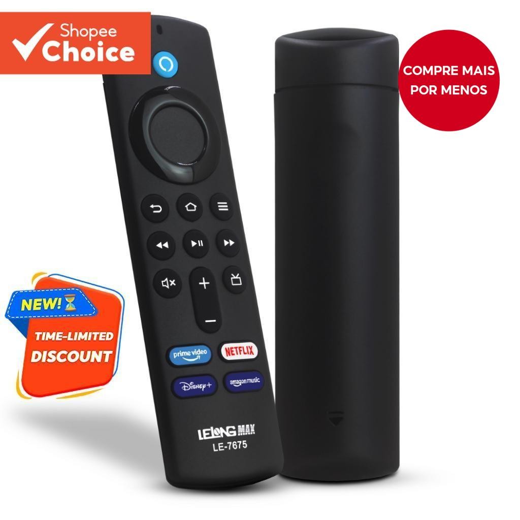 Telecomando Originale Amazon Fire TV Per 2a E 3a Gen Stick E Cube - Controllo Volume - L5B83G