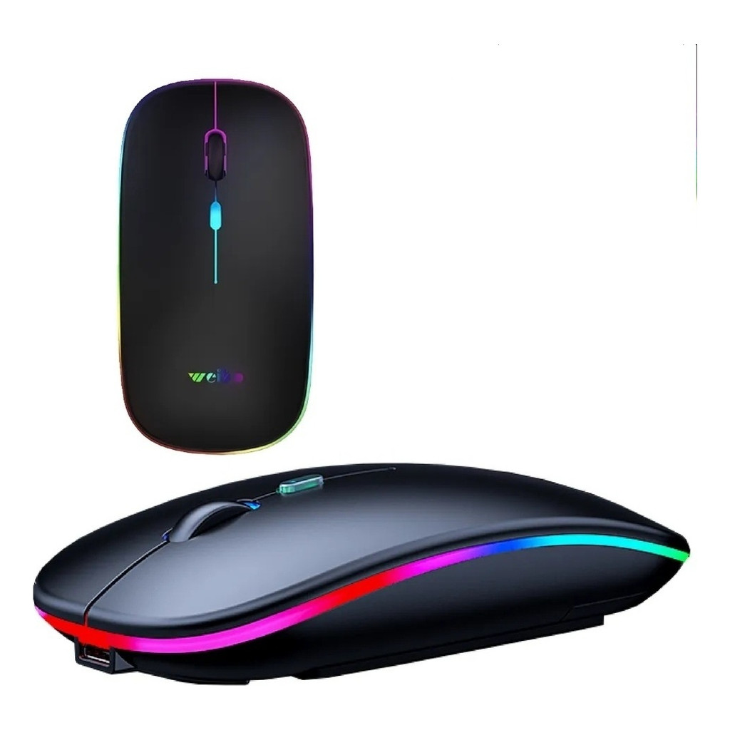 Mouse Sem Fio Recarregável Silencioso Para Notebook Dell | Shopee Brasil