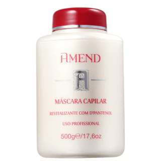 Amend Revitalizante com DPantenol Máscara Capilar 500g