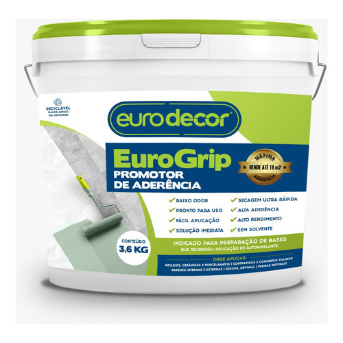 Primer Promotor De Aderência Piso Parede Cerâmica 1kg