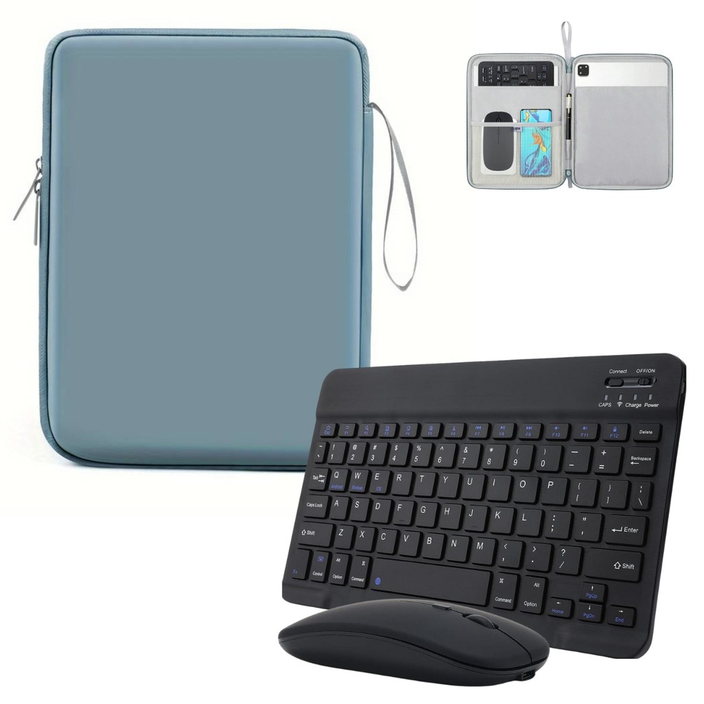 Kit Case Silicone + Teclado Bluetooth Para Xiaomi Pad 7 Pro - 11.2