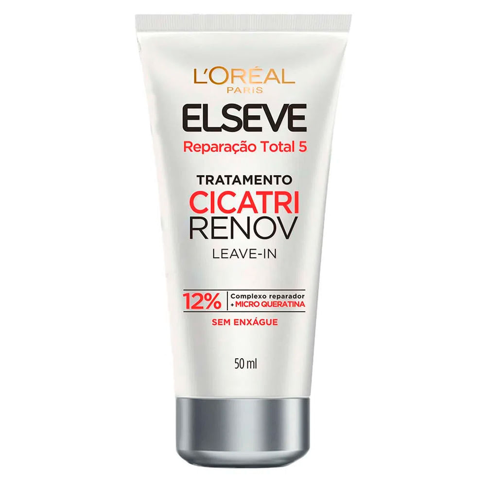 Leave-In De Tratamento Elseve RT5 Cicatri Renov 50ml | Shopee Brasil