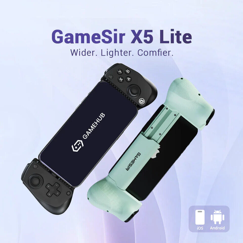 Gamesir X5 Lite Type-C Stretching Game Controller for phone tablet