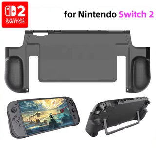 Para Switch 2 TPU Caso De Proteção Capa Escudo Ultra-Fino Switch2 Console De Jogos À Prova De Choque Protetor Acessórios