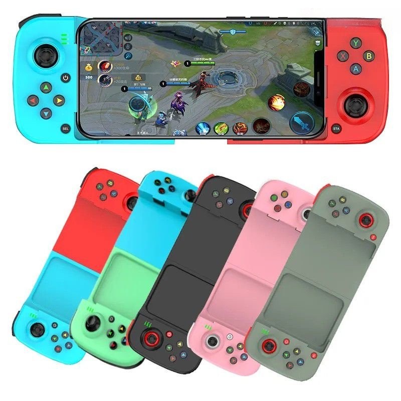 Tipo-c Gaming Controlador Gamepad sem fio Bluetooth-compatível Portátil Joystick Gamepads Para Ps4 Ios Android /switch p