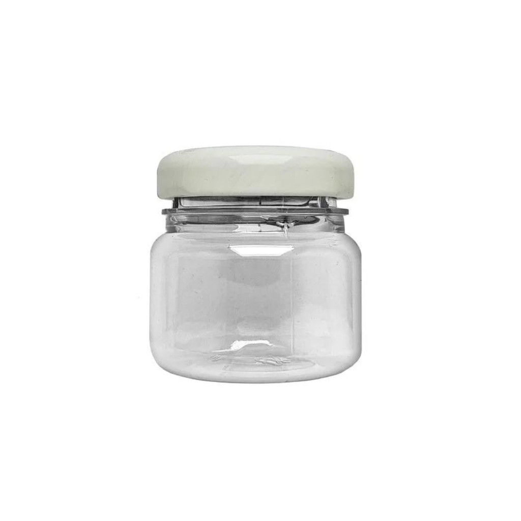 Kit 12 Mini Potes Plástico Papinha Para Lembrancinhas 40ml