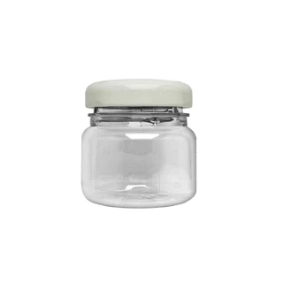 Kit 12 Mini Potes Plástico Papinha Para Lembrancinhas 40ml