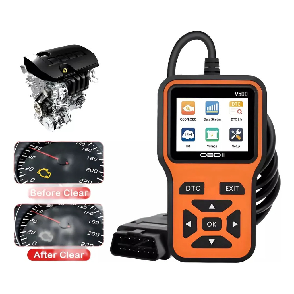 Scanner Automotivo Obd2 V500 Diagnóstico De Avarias Do Carro | Shopee ...