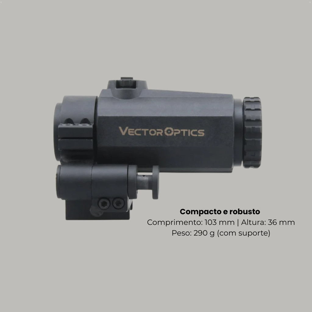 Lupa Magnifier Maverick-III 3x22 MIL Vector Optics SCMF-31