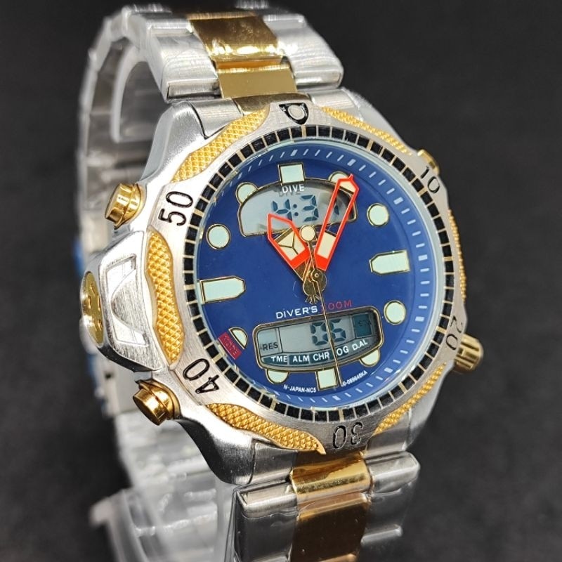 Relógio Digital Masculino Citizen Aqualand Pro Master C500 | Série