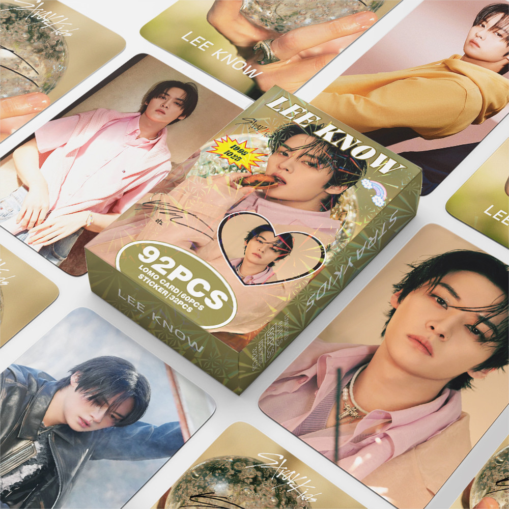30-96pcs STRAY KIDS Lee Know Lomo Cards Mixtape Dominado Oco 5
