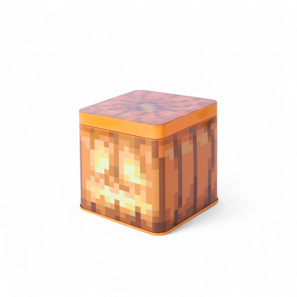 Lata Decorativa Minecraft Gamer Abobora Original Miniso | Shopee Brasil