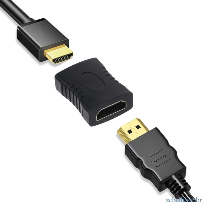zebeibbcbr 4K Extensor Fêmea Para Conversor Adaptador Extensão Monitor ...