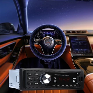 Rádio Automotivo Bluetooth CTC-1790 USB Leitor Cartão SD AUX FM MP3 Player 1 DIN Som para Carro Viva-Voz