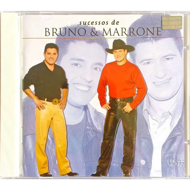 Cd Bruno E Marrone Sucessos - ORIGINAL - LACRADO | Shopee Brasil