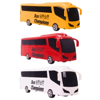 Ônibus De Brinquedo Grande Bus Champions Infantil - Brinqmix