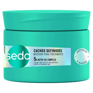 Mascara de Tratamento Seda Cachos Definidos 300g em Oferta na Shopee