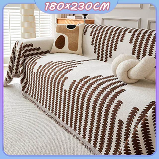 180*230CM Capa De Sofá Nórdica Moderna Em Tecido Chenille Anti-arranhões Para Gatos, Capa Universal Para Sofá