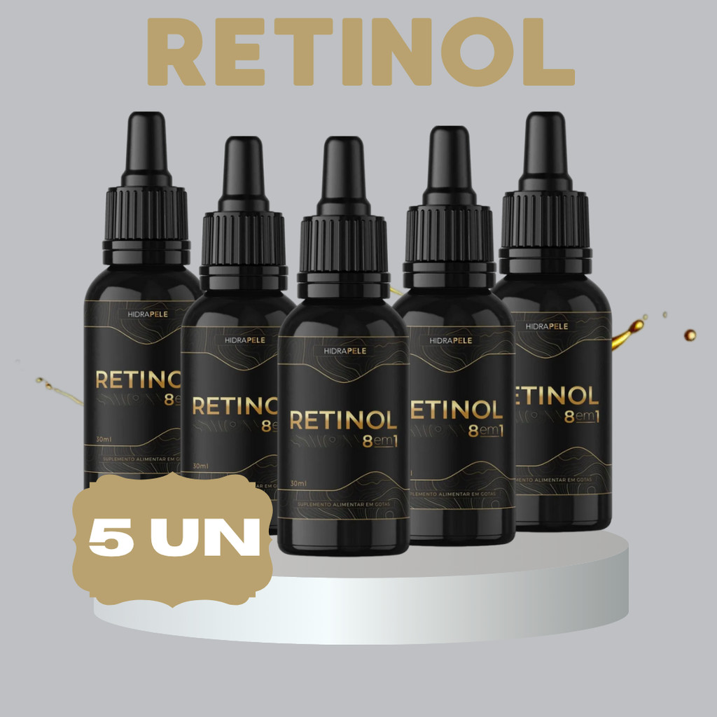 Mega Promoção 5 Retinol 8 em 1 Original Super Potente | Shopee Brasil