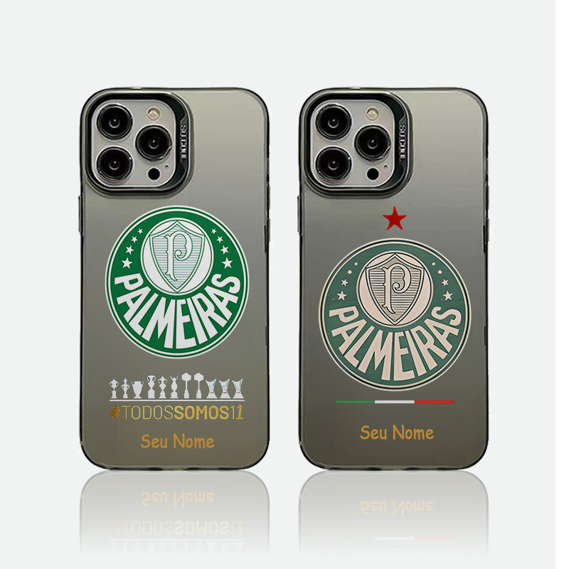 Capinha personalizada time palmeiras futebol para iPhone11 12 13 15 14 ...