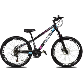 Bicicleta aro 26 Dropp Freeride Alumínio 21 Marchas Freios a disco supensão tipo Vikingx gios vmaxx