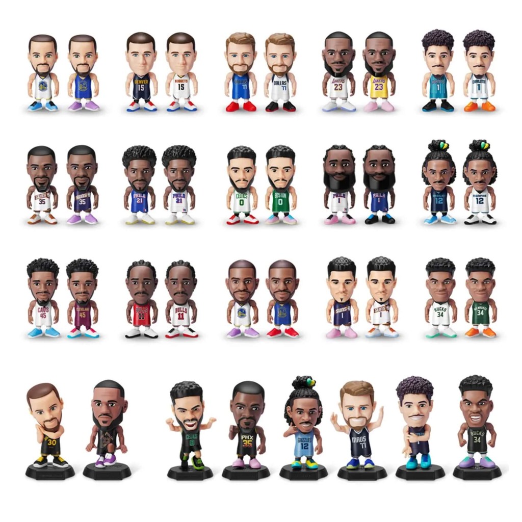 Brinquedo Infantil 5 Surprise Nba Basquete Ballers Serie 2 Candide